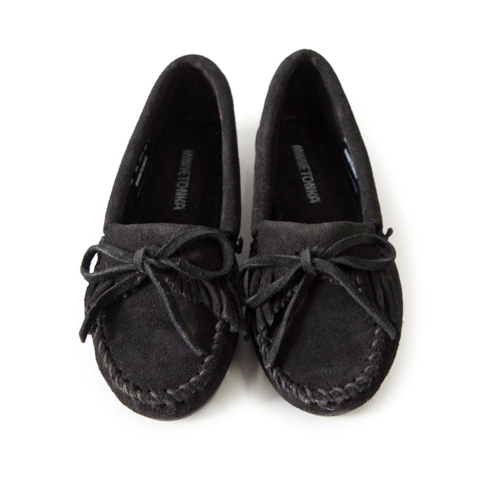キルティ スエードモカシン【KILTY SUEDEMOC】BLACK