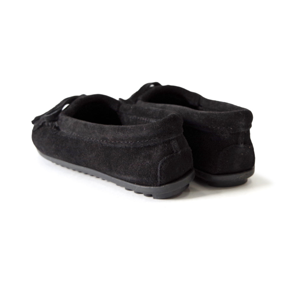 キルティ スエードモカシン【KILTY SUEDEMOC】BLACK