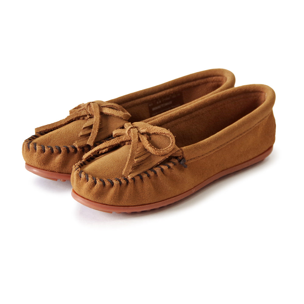 キルティ スエードモカシン【KILTY SUEDEMOC】DUSTY BROWN