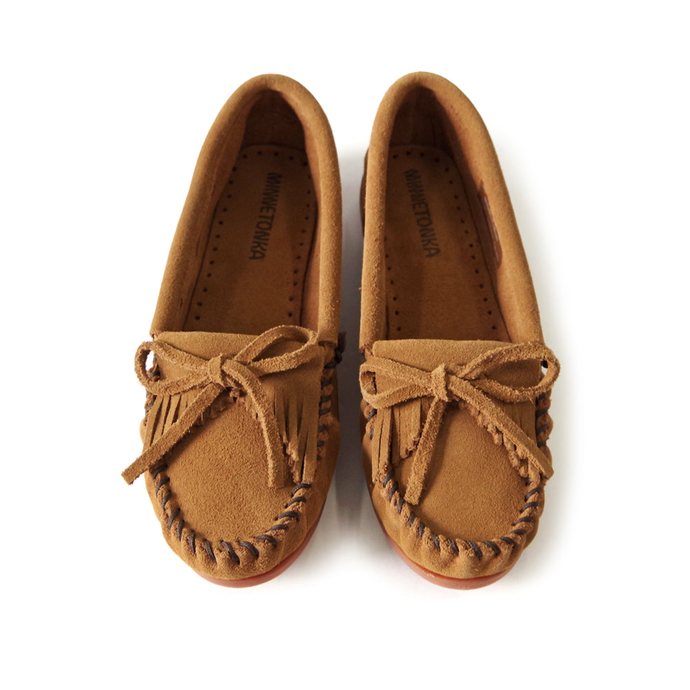 キルティ スエードモカシン【KILTY SUEDEMOC】DUSTY BROWN