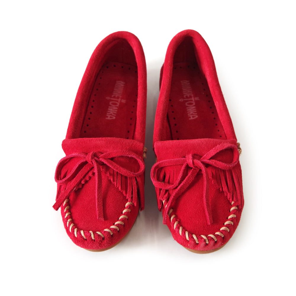 キルティ スエードモカシン【KILTY SUEDEMOC】RED