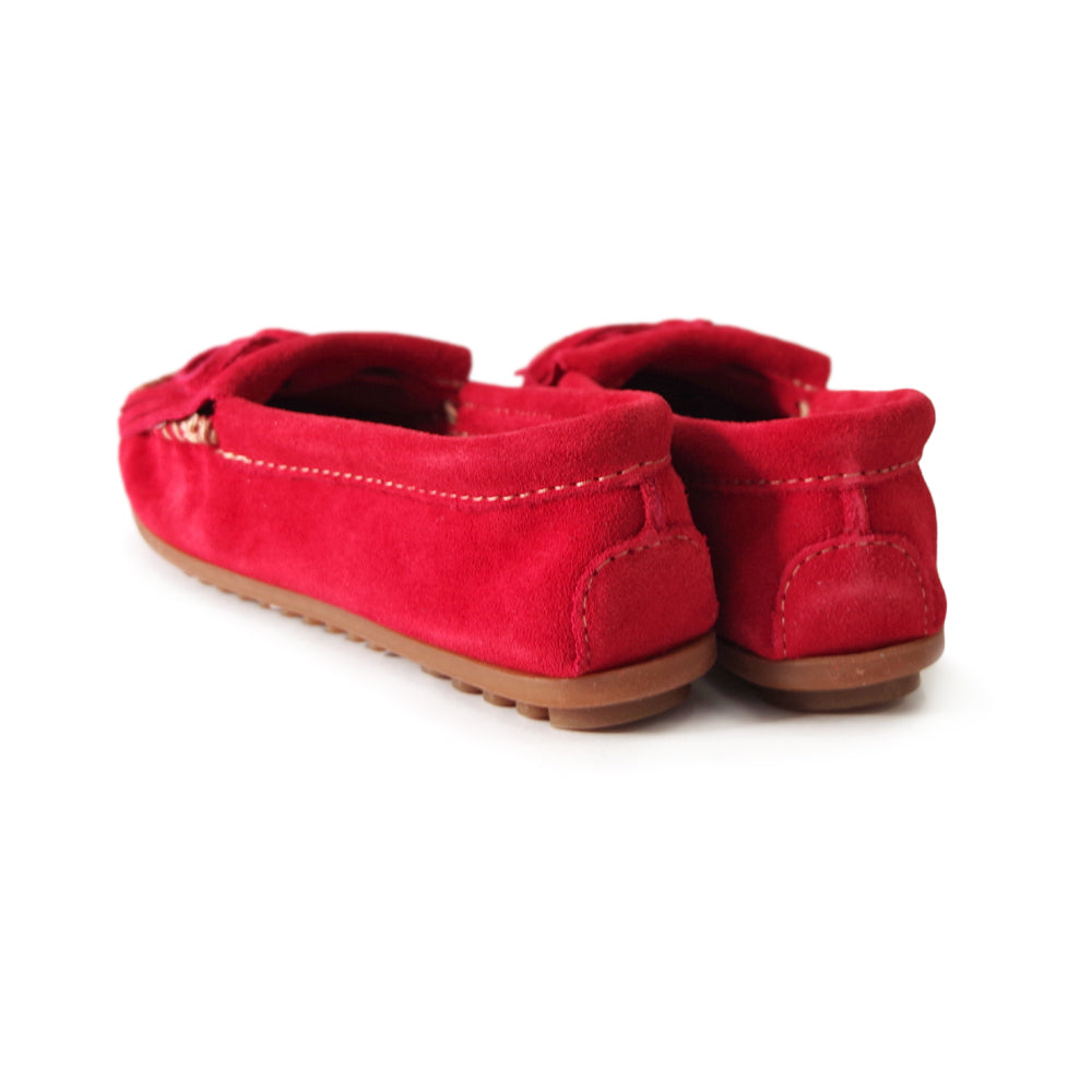 キルティ スエードモカシン【KILTY SUEDEMOC】RED