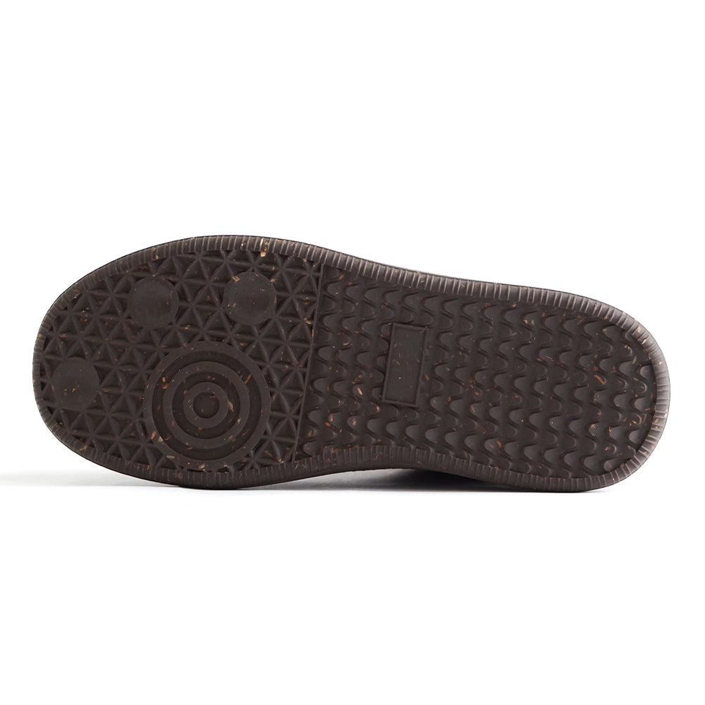 ニットステッチボアブーツ【24M07】DARK BROWN