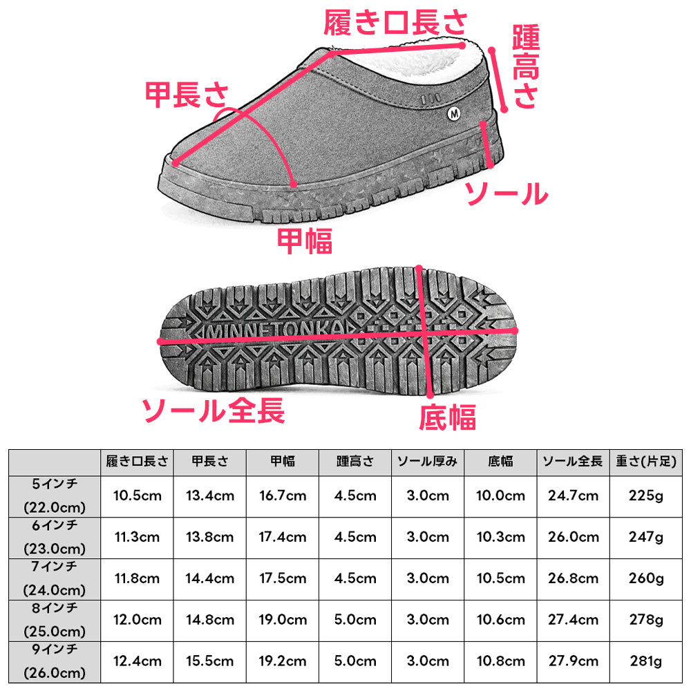 サイズチャート