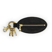 オーバルコイン＆キーホルダー【OVAL COIN CASE】 BLACK
