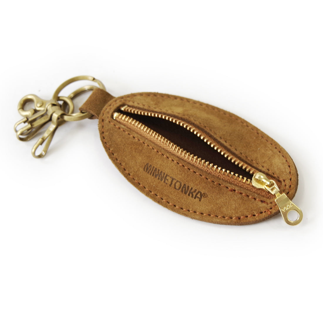 オーバルコイン＆キーホルダー【OVAL COIN CASE】 DARK BROWN