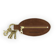 オーバルコイン＆キーホルダー【OVAL COIN CASE】 DARK BROWN