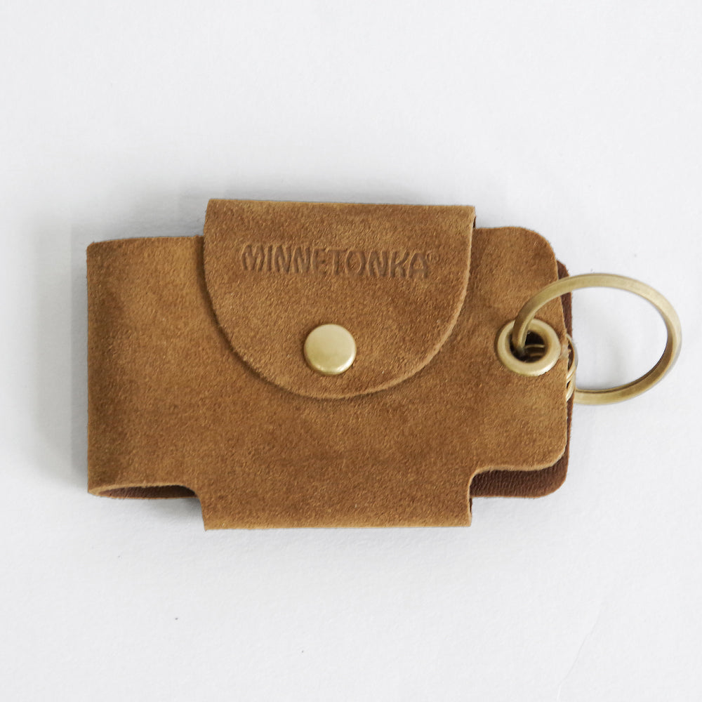 スエードボタンキーケース【SUEDE BUTTON KEY CASE】 BLACK