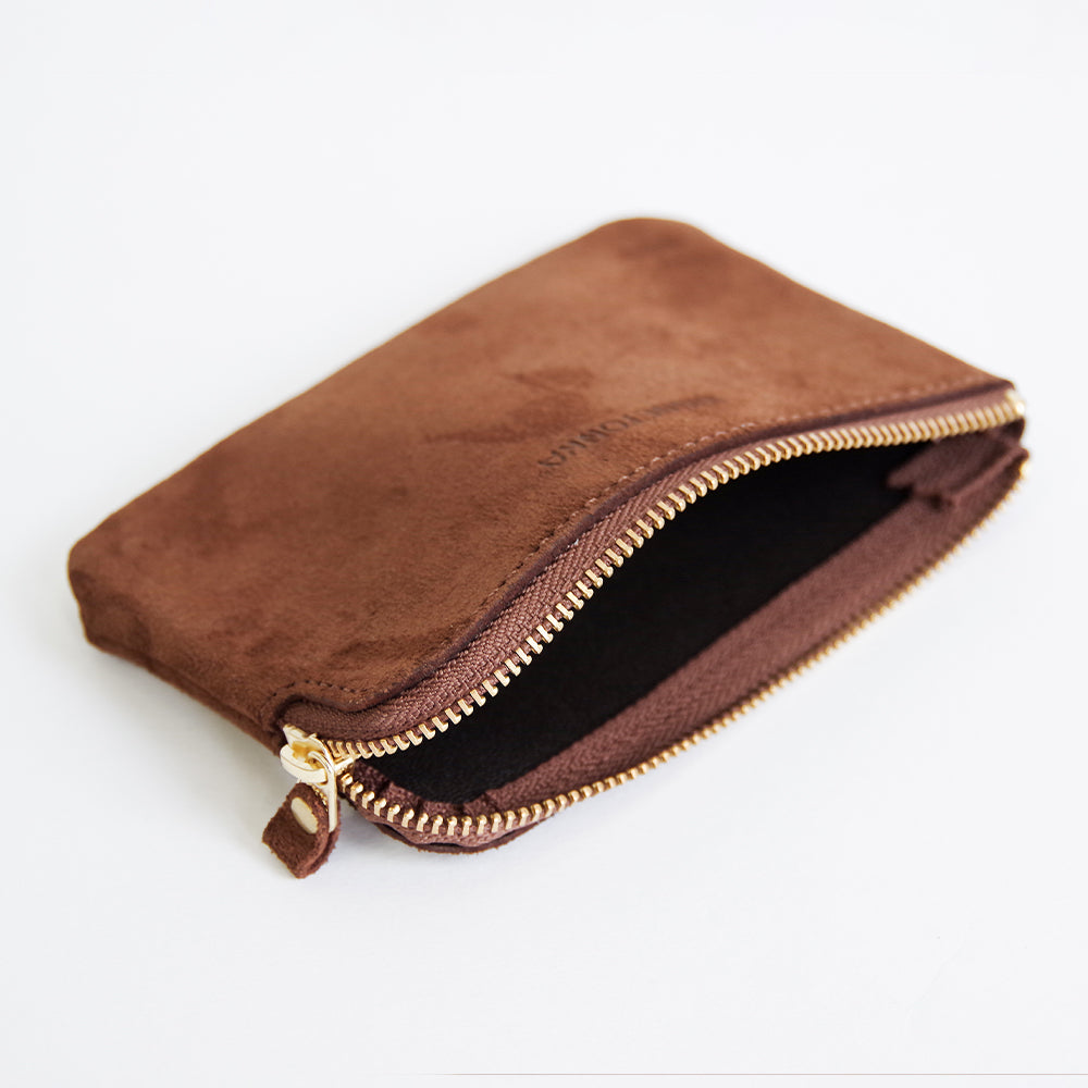 スエードマルチポーチ【SUEDE MULTI POUCH】 BLACK