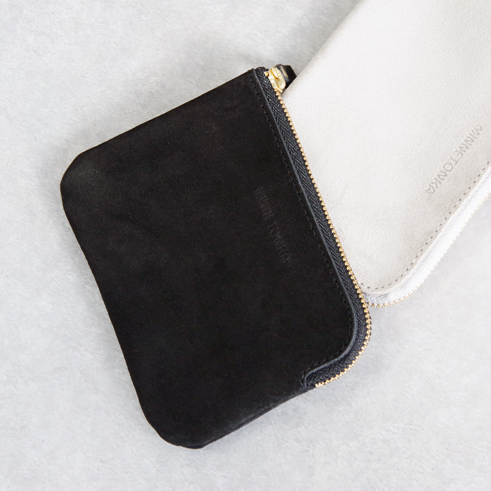 スエードマルチポーチ【SUEDE MULTI POUCH】 BLACK