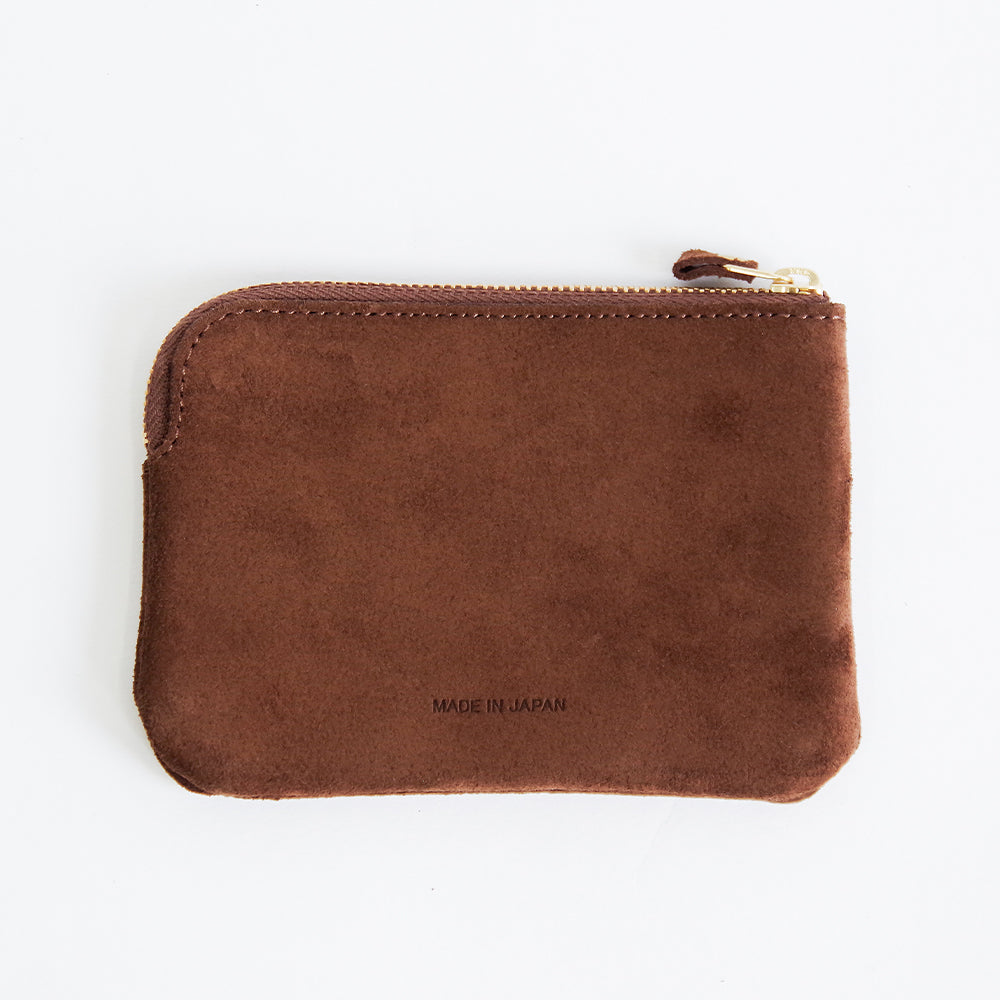 スエードマルチポーチ【SUEDE MULTI POUCH】 DARK BROWN