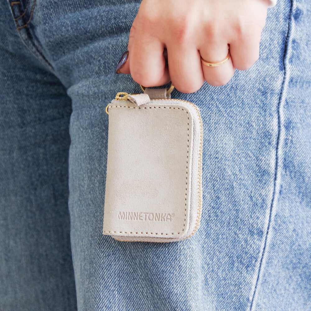 スエードスマートキーケース【SUEDE SMART KEY CASE】 DARK BROWN