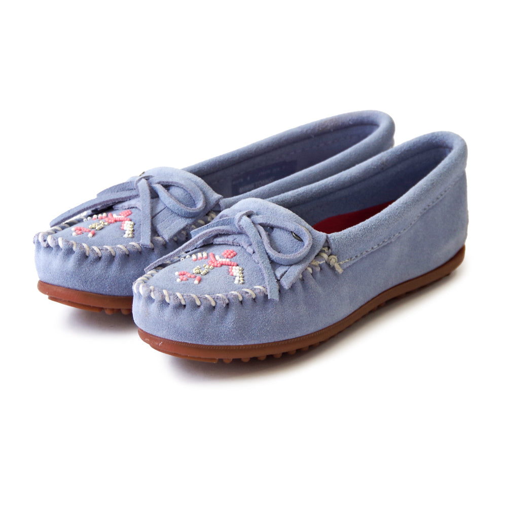 サンダーバード ビーズ刺繍モカシン【THUNDERBIRD ANIMIKII 626TB】CORNFLOWER BLUE