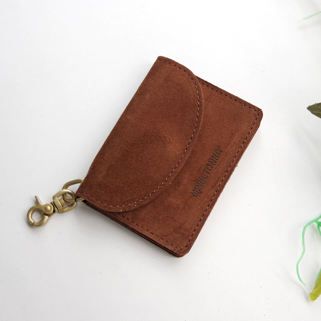 トラッカーカードケース 【TRACKER CARD CASE】 DARK BROWN